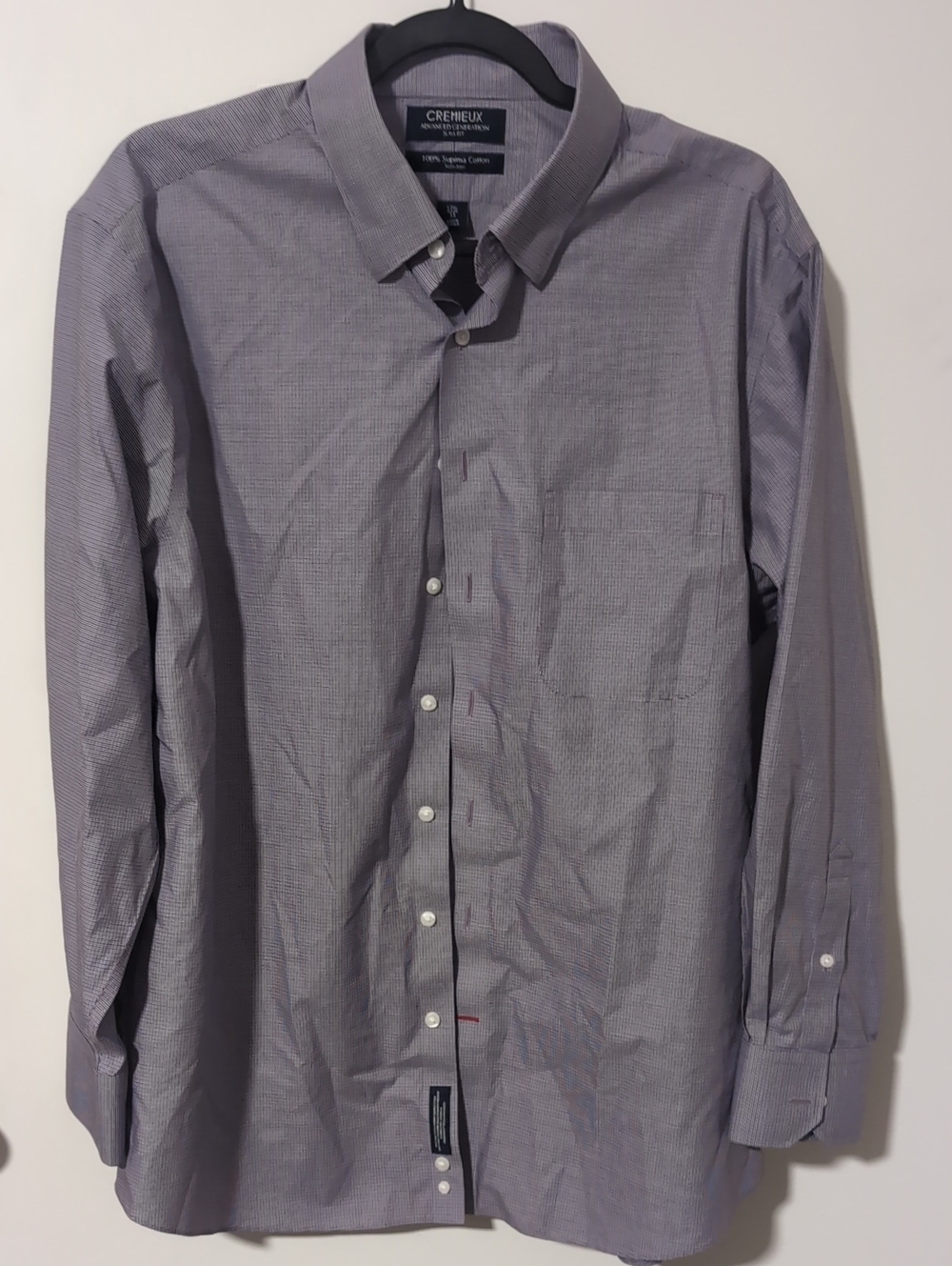 Daniel Cremieux Men's Long-Sleeve Button-Down Shirt — Check
